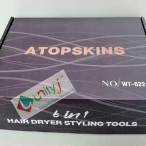 Unityj Uk Beauty 1000W Hot Air Styler 6 In 1 Hair Styler Hot Air Brush Set 736 Unityj Uk Beauty 1000W Hot Air Styler 6 In 1 Hair Styler Hot Air Brush Set 736