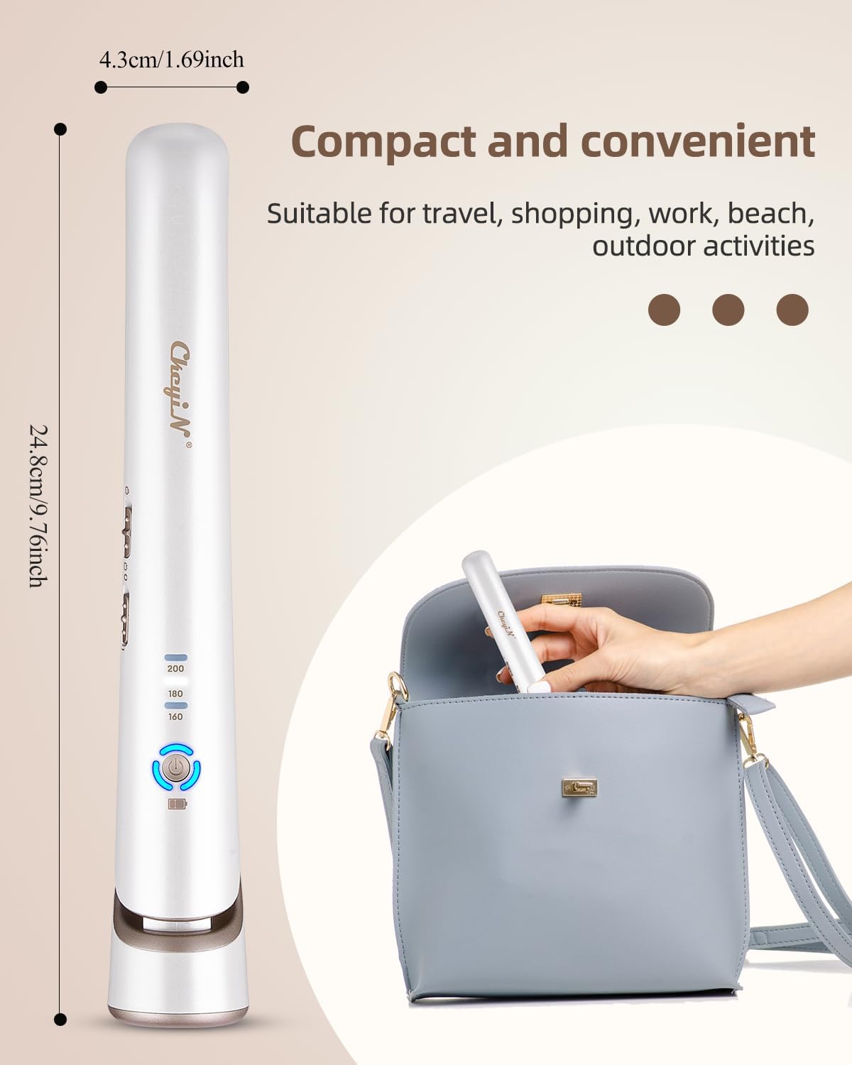 Unityj Uk Beauty CkeyiN Wireless Hair Straightener 3 664 Unityj Uk Beauty CkeyiN Wireless Hair Straightener 3 664