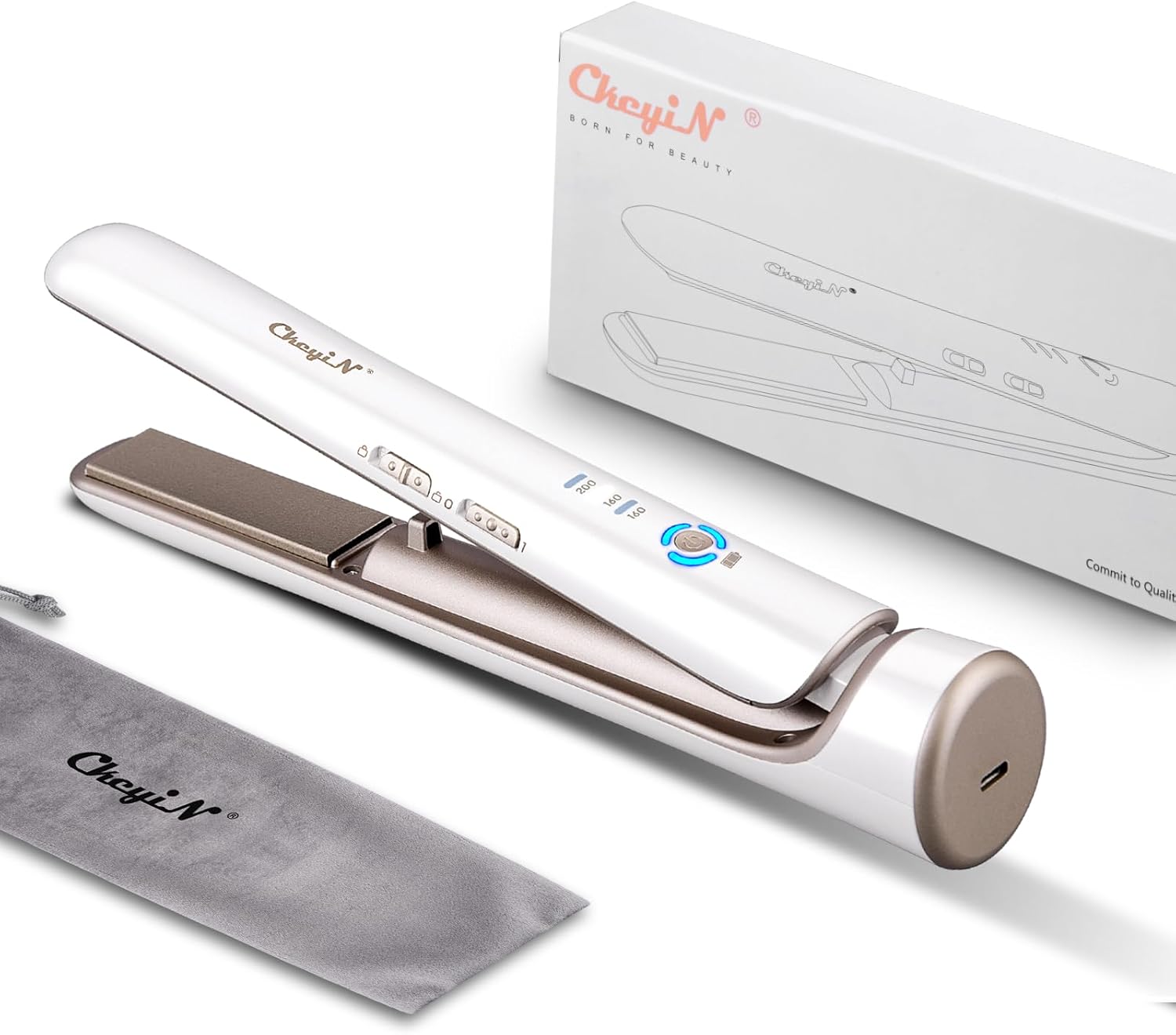 Unityj Uk Beauty CkeyiN Wireless Hair Straightener 667 Unityj Uk Beauty CkeyiN Wireless Hair Straightener 667