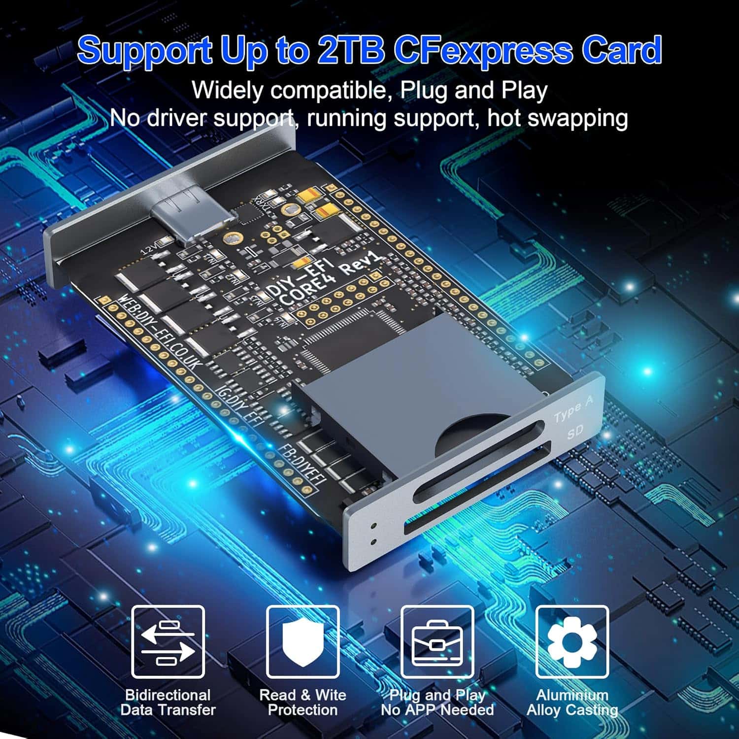Unityj Uk Computers CFexpress Type A And SD Card Reader 7 1866 Unityj Uk Computers CFexpress Type A And SD Card Reader 7 1866