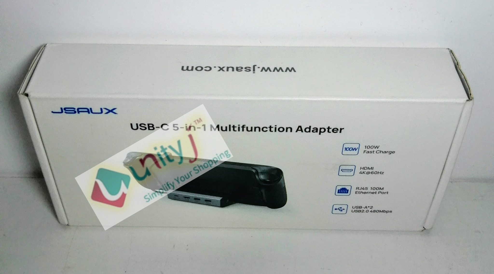Unityj Uk Computers JSAUX 5 In 1 Docking Station 1663 Unityj Uk Computers JSAUX 5 In 1 Docking Station 1663