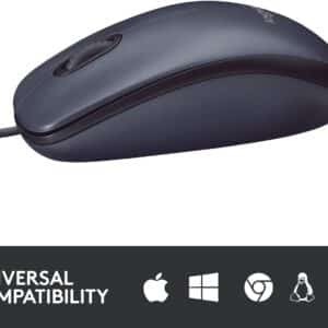 Unityj Uk Computers Logitech B100 Wired USB Mouse 3 1711 Unityj Uk Computers Logitech B100 Wired USB Mouse 3 1711