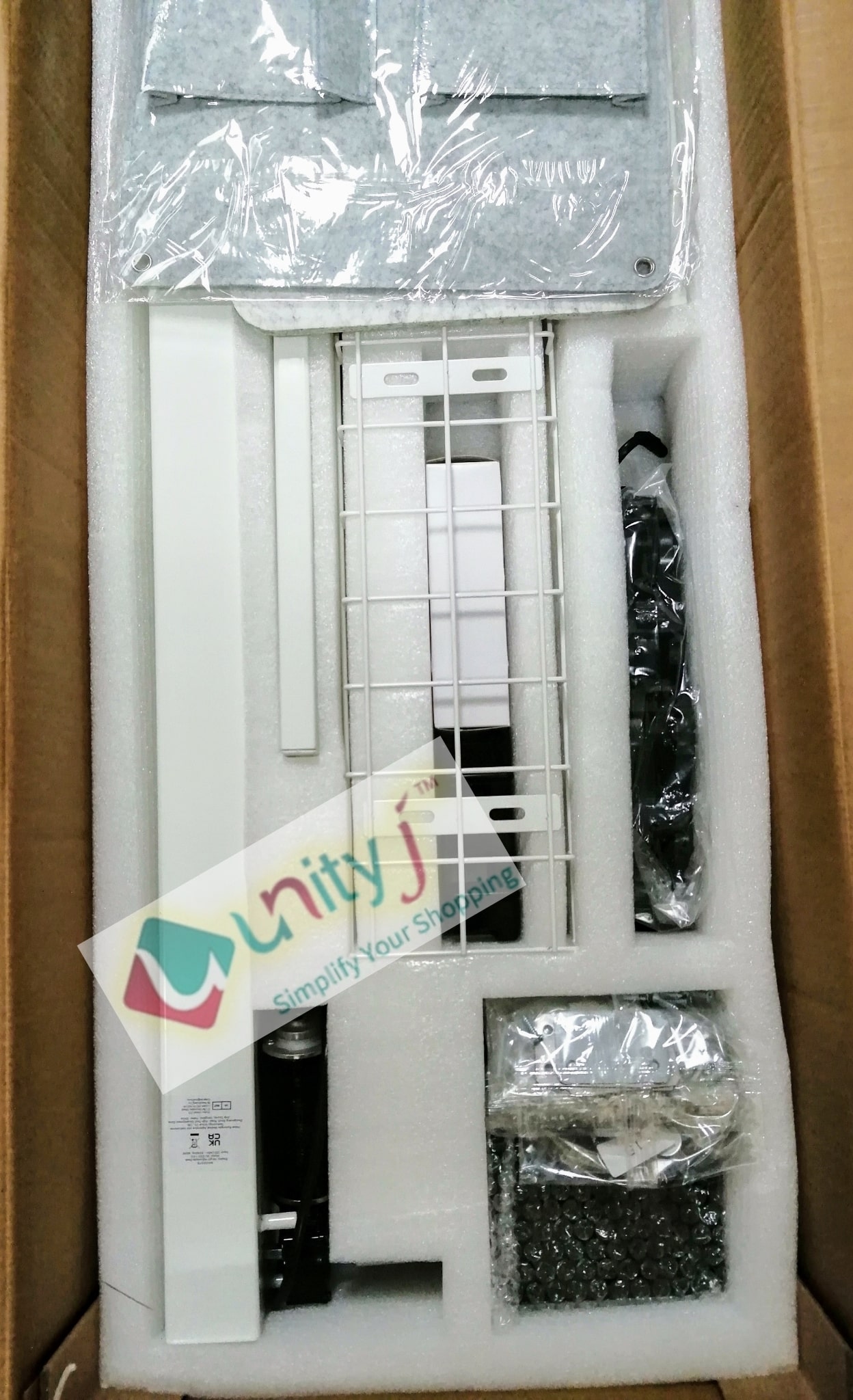 Unityj Uk Computers MAIDeSITe Electric Standing Desk White 1775 Unityj Uk Computers MAIDeSITe Electric Standing Desk White 1775