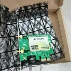 Unityj Uk Computers PCIE WiFi Card For PC, AC7265 1688 Unityj Uk Computers PCIE WiFi Card For PC, AC7265 1688