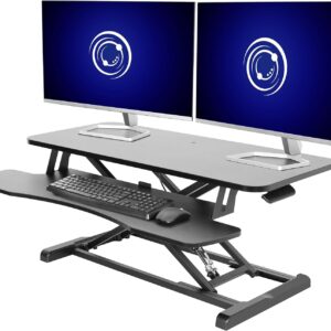 Unityj Uk Computers VIVO Height Adjustable Standing Desk 1824 Unityj Uk Computers VIVO Height Adjustable Standing Desk 1824