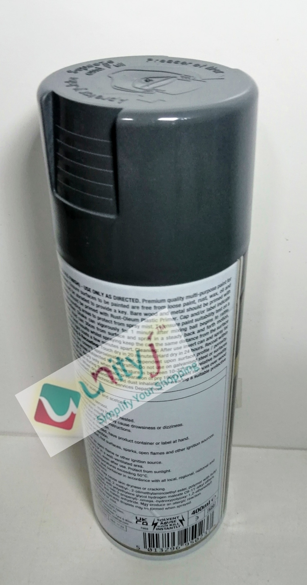 Unityj Uk Furniture Rust Oleum 400ml Painter's Touch Spray Paint Dark Grey 1 14 Unityj Uk Furniture Rust Oleum 400ml Painter's Touch Spray Paint Dark Grey 1 14