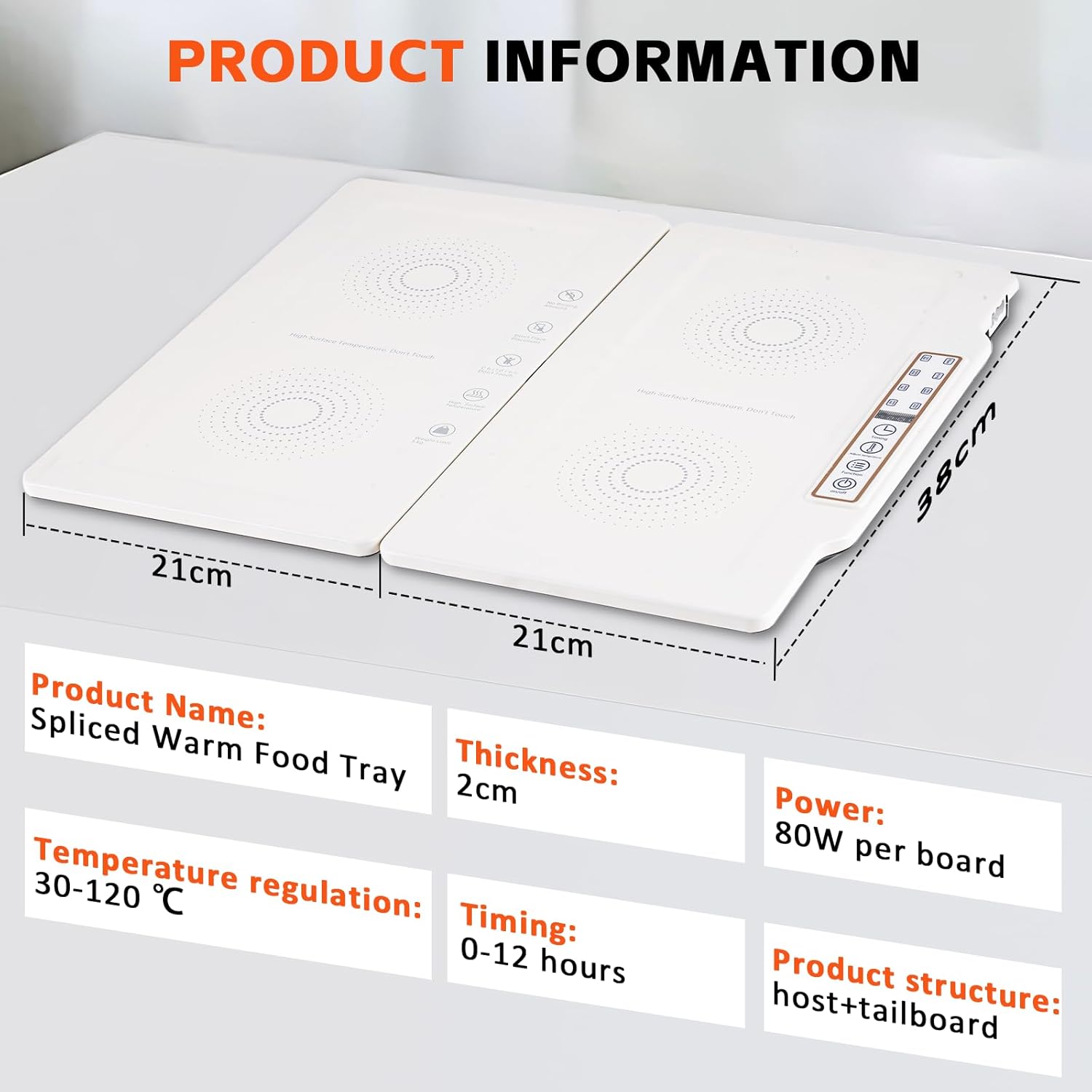 Unityj Uk Kitchen Appliances BAOSHISHAN Electric Food Warming Tray 2 1926 Unityj Uk Kitchen Appliances BAOSHISHAN Electric Food Warming Tray 2 1926