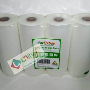 Unityj Uk Kitchen Appliances Food Vacuum Sealer Bags Rolls, 4Pack 20x1500cm 1918