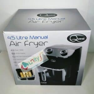 Unityj Uk Kitchen Appliances Quest 4.5 Litre Air Fryers (Manual) 1911