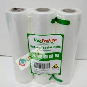 Unityj Uk Kitchen Appliances VacFreKep 3 Pack 20cmx6m Vacuum Sealer Bags 1938