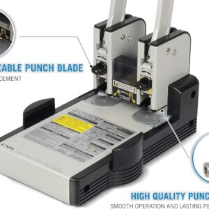 Unityj Uk Office Carl MFG Heavy Duty 2 Hole Punch 3 522 Unityj Uk Office Carl MFG Heavy Duty 2 Hole Punch 3 522