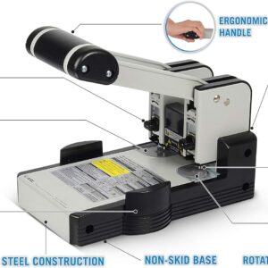 Unityj Uk Office Carl MFG Heavy Duty 2 Hole Punch 7 518 Unityj Uk Office Carl MFG Heavy Duty 2 Hole Punch 7 518