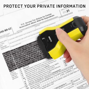 Unityj Uk Office Miseyo 2 In 1 Identity Theft Protection Roller Stamp 3 574