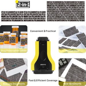 Unityj Uk Office Miseyo 2 In 1 Identity Theft Protection Roller Stamp 4 573