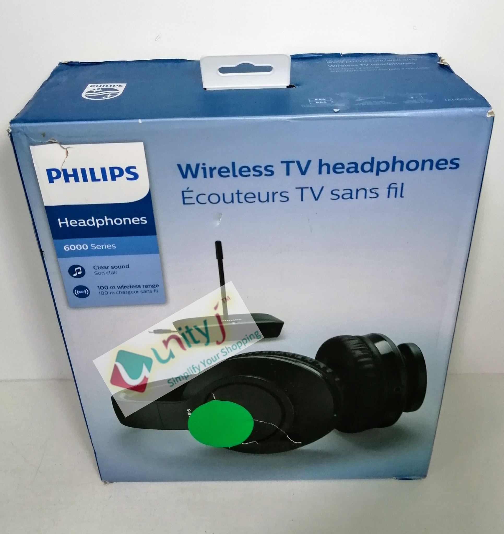 Unityj Uk Audio Video PHILIPS H6005BK10 Over Ear TV Headphones 396 Unityj Uk Audio Video PHILIPS H6005BK10 Over Ear TV Headphones 396
