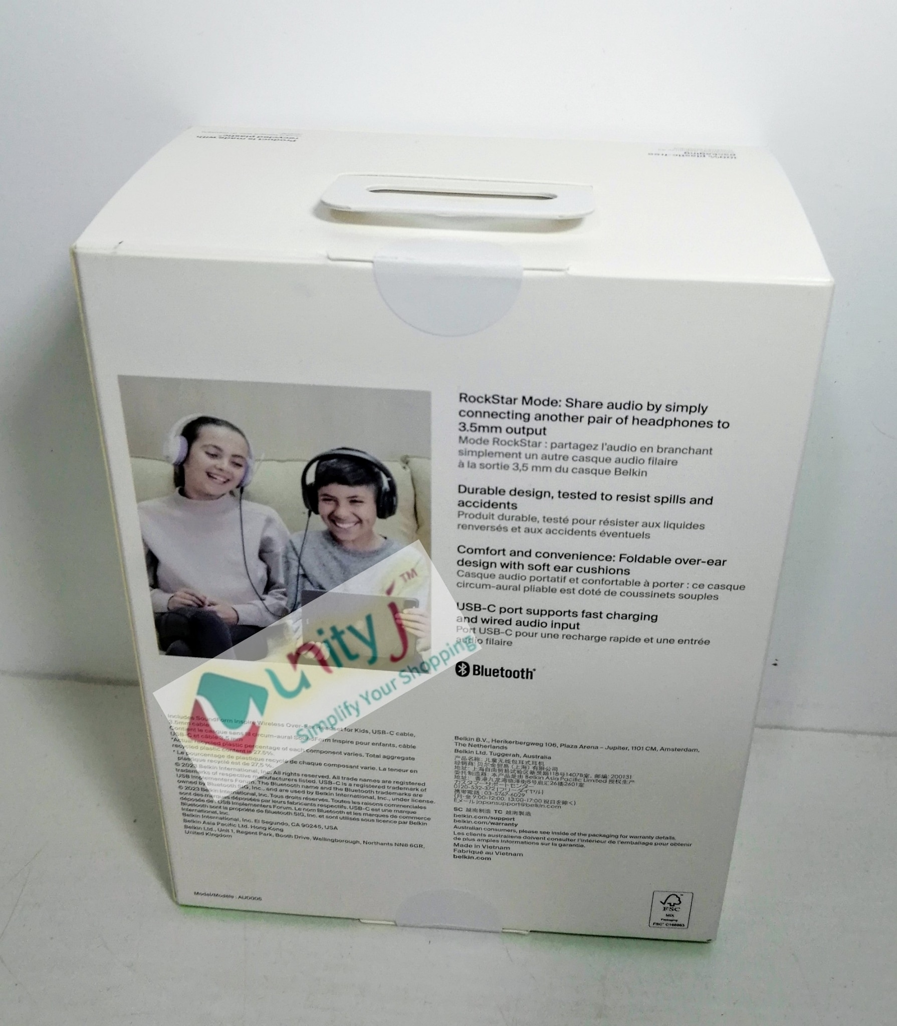 Unityj Uk Audio Video Belkin SoundForm Inspire Wireless Over Ear Headset 1 401 Unityj Uk Audio Video Belkin SoundForm Inspire Wireless Over Ear Headset 1 401