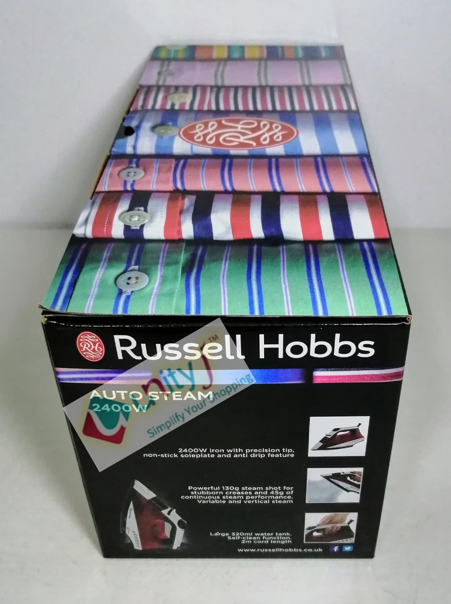 Unityj Uk Household Russell Hobbs Auto Steam, 2400W, 22520 1 619 Unityj Uk Household Russell Hobbs Auto Steam, 2400W, 22520 1 619