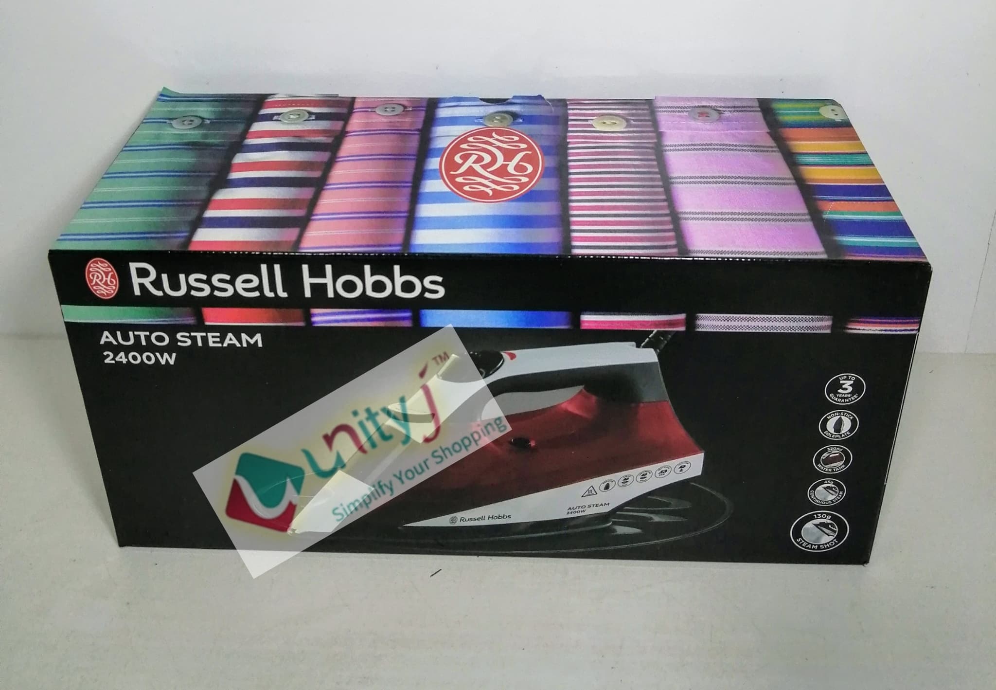 Unityj Uk Household Russell Hobbs Auto Steam, 2400W, 22520 618 Unityj Uk Household Russell Hobbs Auto Steam, 2400W, 22520 618