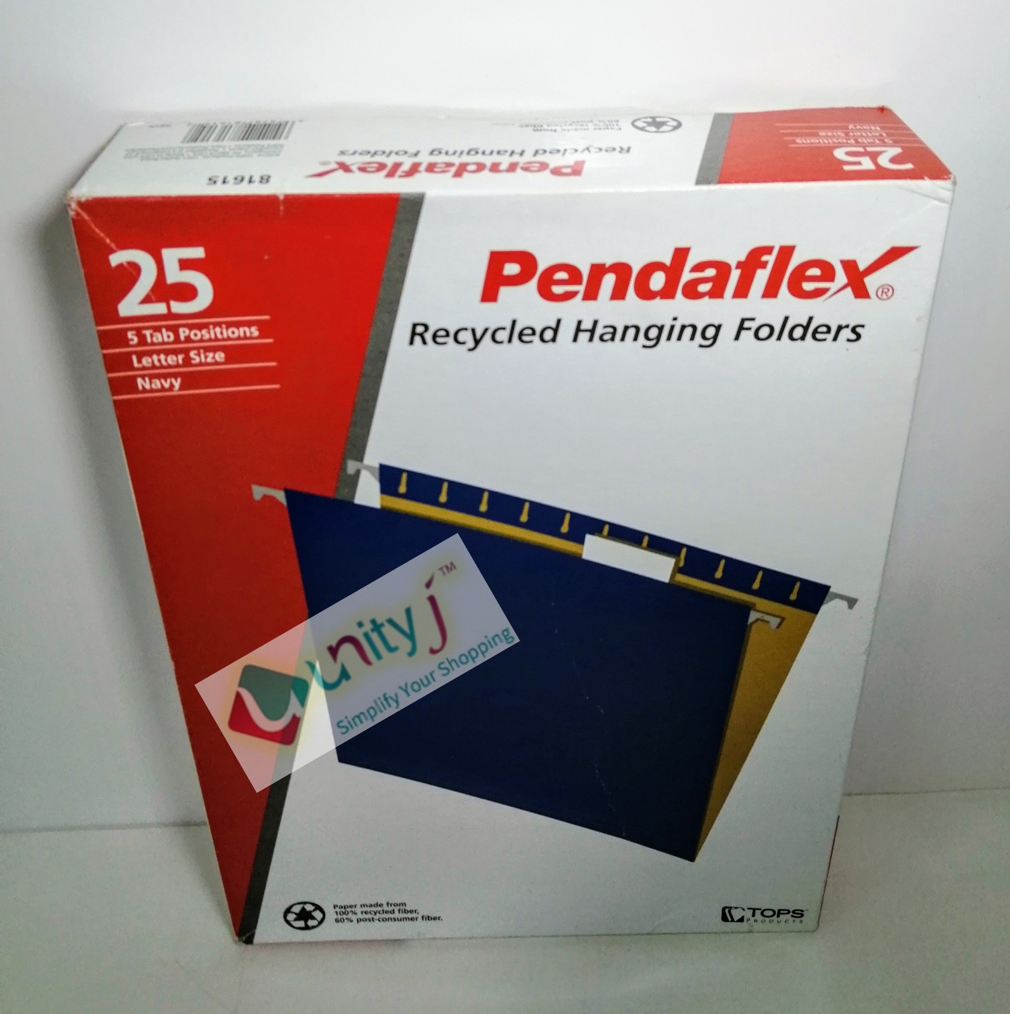 Unityj Uk Office Pendaflex Hanging File Folders, Recycled, Letter Size, Navy 611 Unityj Uk Office Pendaflex Hanging File Folders, Recycled, Letter Size, Navy 611