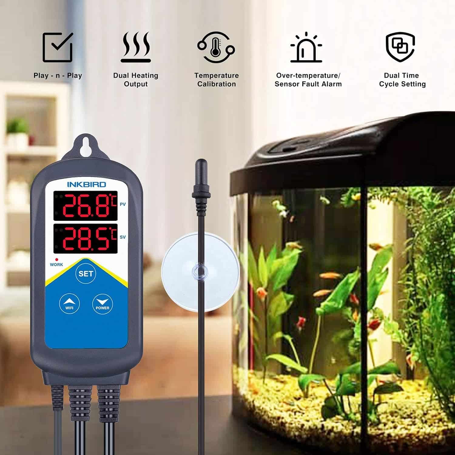 Unityj Uk Tools Inkbird Aquarium Heater Thermostat 3 343 Unityj Uk Tools Inkbird Aquarium Heater Thermostat 3 343