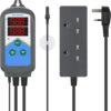 Inkbird Digital Temperature Controller Thermostat ITC-306T – Precision Heating Control for Aquariums, Fish Tanks, Ponds, Reptile Vivariums, Greenhouses, Turtle & Shrimp Tanks, Dual Time Cycle Setting, Submersible Probe, Plug and Play