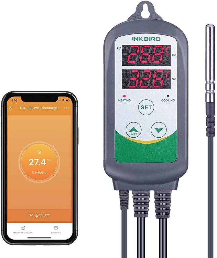 Unityj Uk Tools Inkbird Digital Thermostat WiFi 336 Unityj Uk Tools Inkbird Digital Thermostat WiFi 336