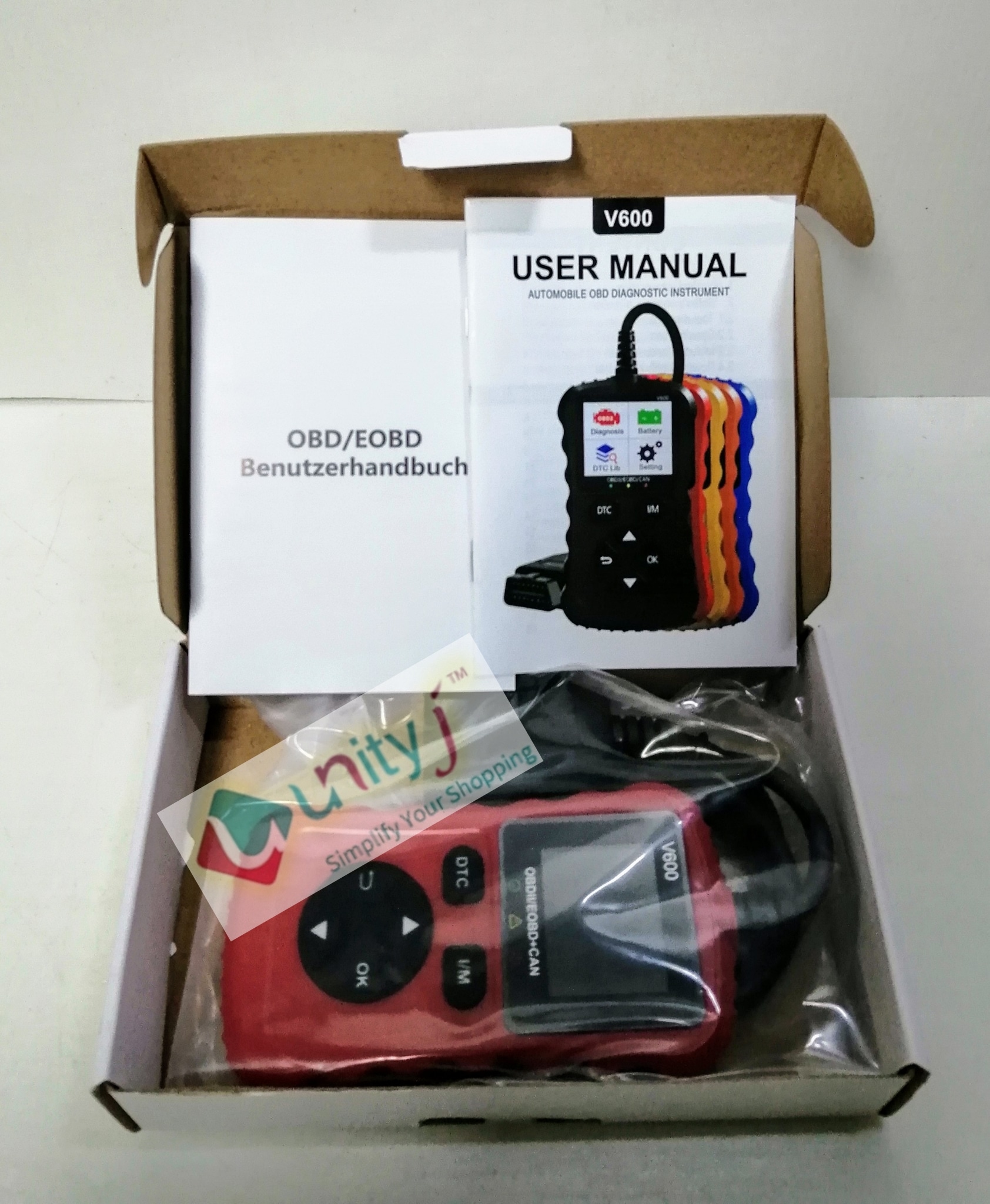 Unityj Uk Automotive Parts Accessories IKiKin OBD2 Diagnostic Device RED V600 134 Unityj Uk Automotive Parts Accessories IKiKin OBD2 Diagnostic Device RED V600 134