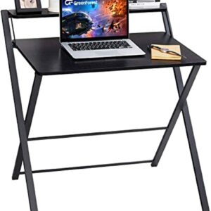 Unityj Uk Computers GreenForest Folding Desk, Black 1935