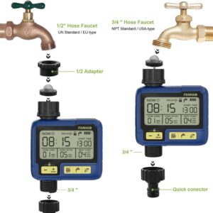 Unityj Uk Household FANHAO Automatic Garden Water Timer 4 678 Unityj Uk Household FANHAO Automatic Garden Water Timer 4 678