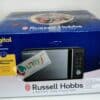 Russell Hobbs RHM2076B 20 Litre 800 W Black Digital Solo Microwave with 5 Power Levels, Automatic Defrost, 8 Auto Cook Menus, Clock and Timer, Easy Clean
