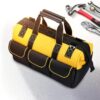 MEQATS Power Tool Storage Bag – Professional Multi-Function Organizer with Shoulder Strap, Large Capacity, Waterproof, Wear-Resistant, Heavy-Duty for Electricians, DIY, Carpenters, Mechanics, Plumbers, Home, Workshop, Jobsite