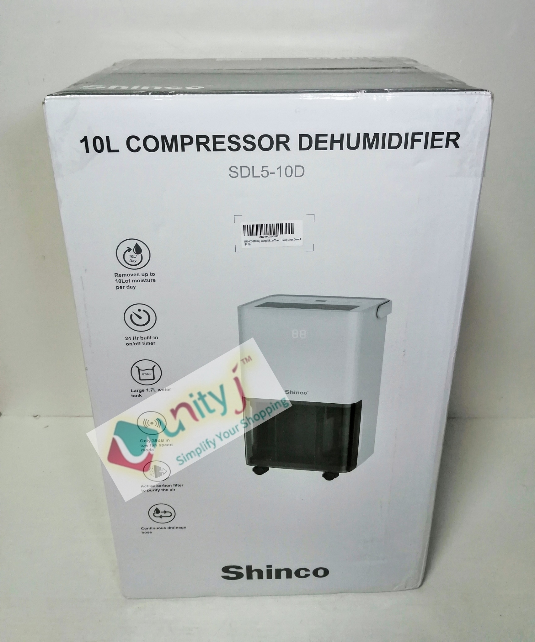 Unityj Uk Appliances SHINCO 10LDay Energy Efficient Electric Compressor Dehumidifier 798 Unityj Uk Appliances SHINCO 10LDay Energy Efficient Electric Compressor Dehumidifier 798
