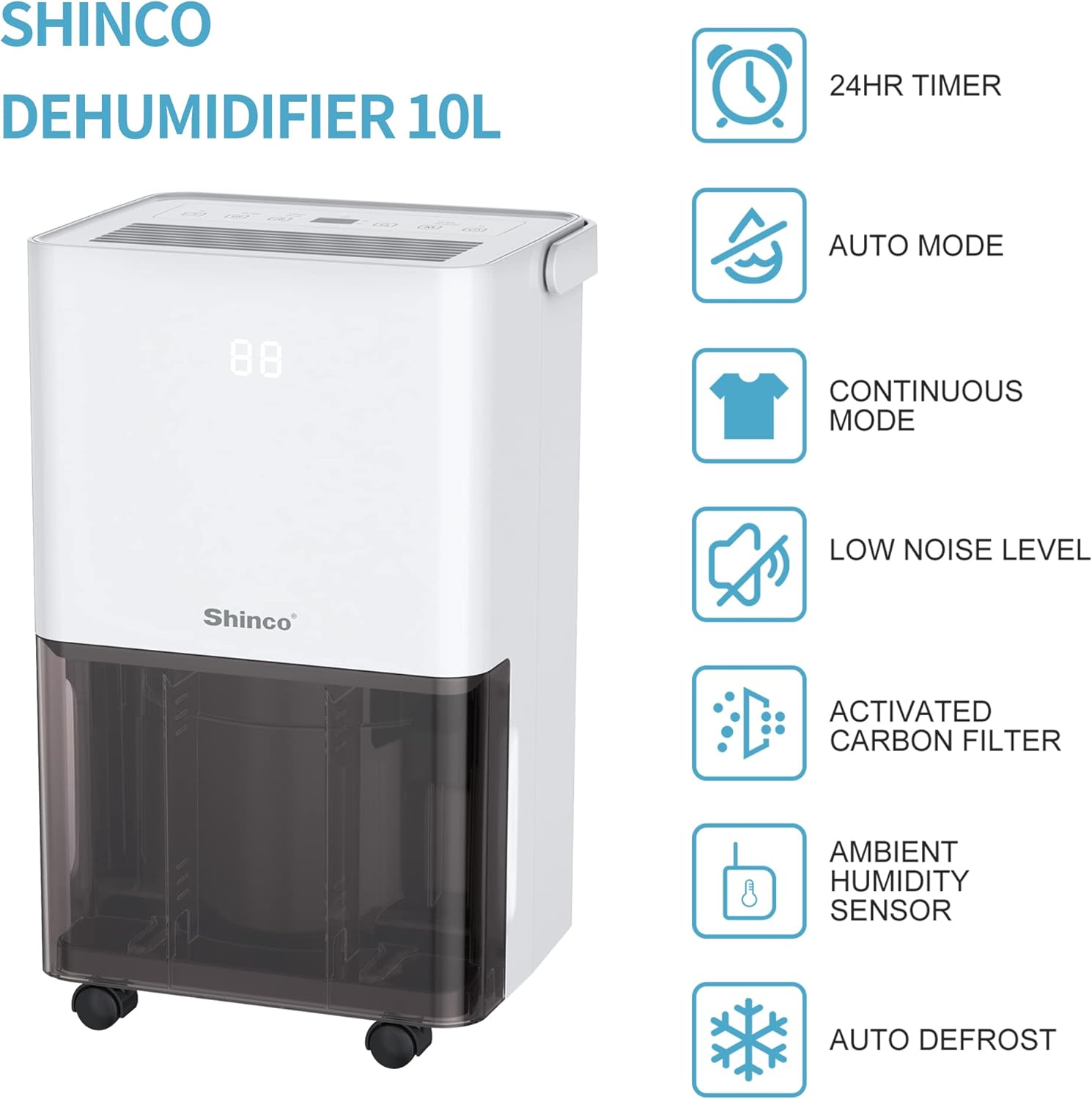 Unityj Uk Appliances SHINCO Dehumidifiers, Air Purifier 2 803 Unityj Uk Appliances SHINCO Dehumidifiers, Air Purifier 2 803