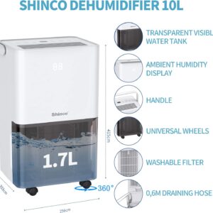 Unityj Uk Appliances SHINCO Dehumidifiers, Air Purifier 3 802 Unityj Uk Appliances SHINCO Dehumidifiers, Air Purifier 3 802