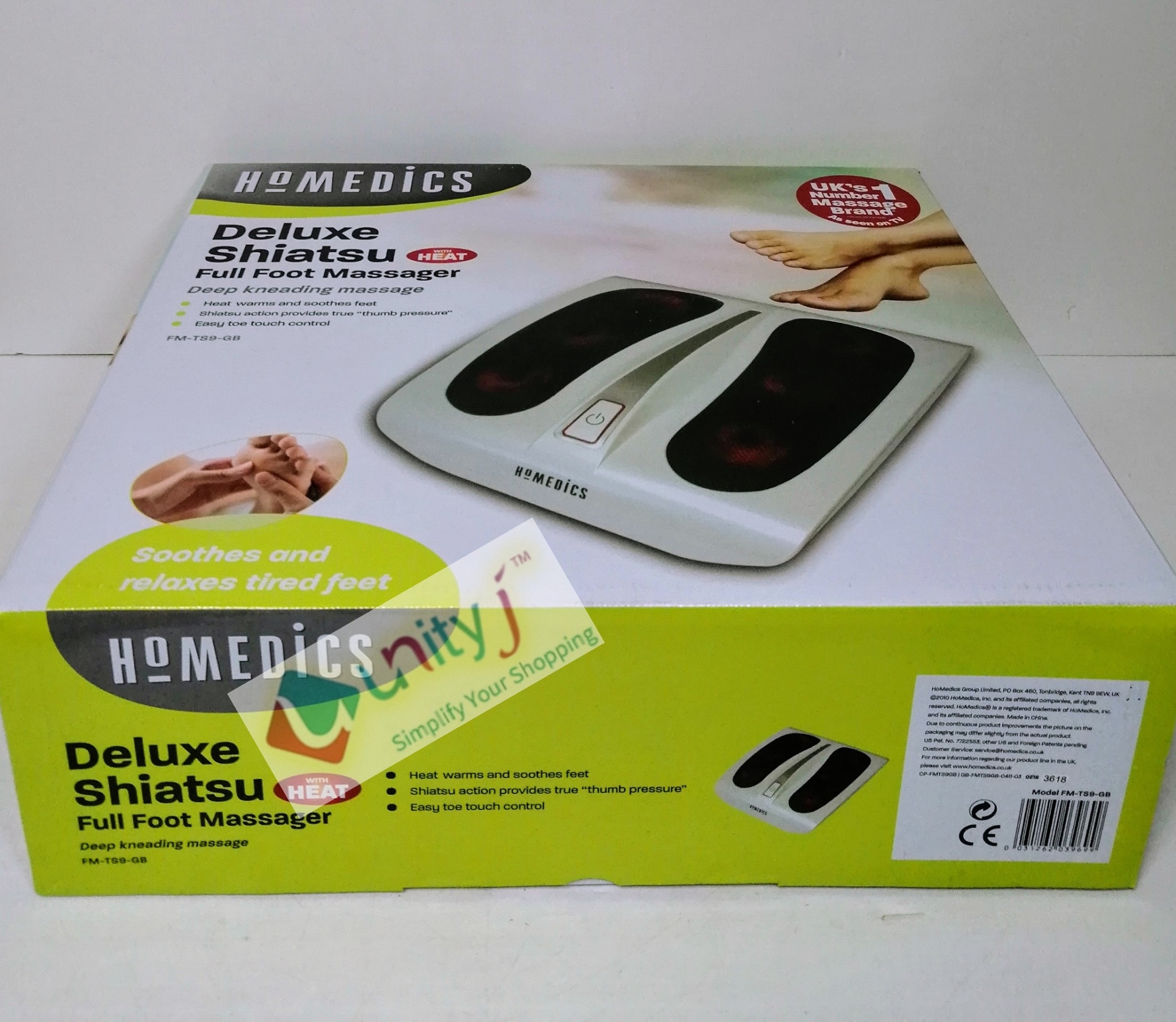 Unityj Uk Health HoMedics Deluxe Shiatsu Foot Massager 2 625 Unityj Uk Health HoMedics Deluxe Shiatsu Foot Massager 2 625