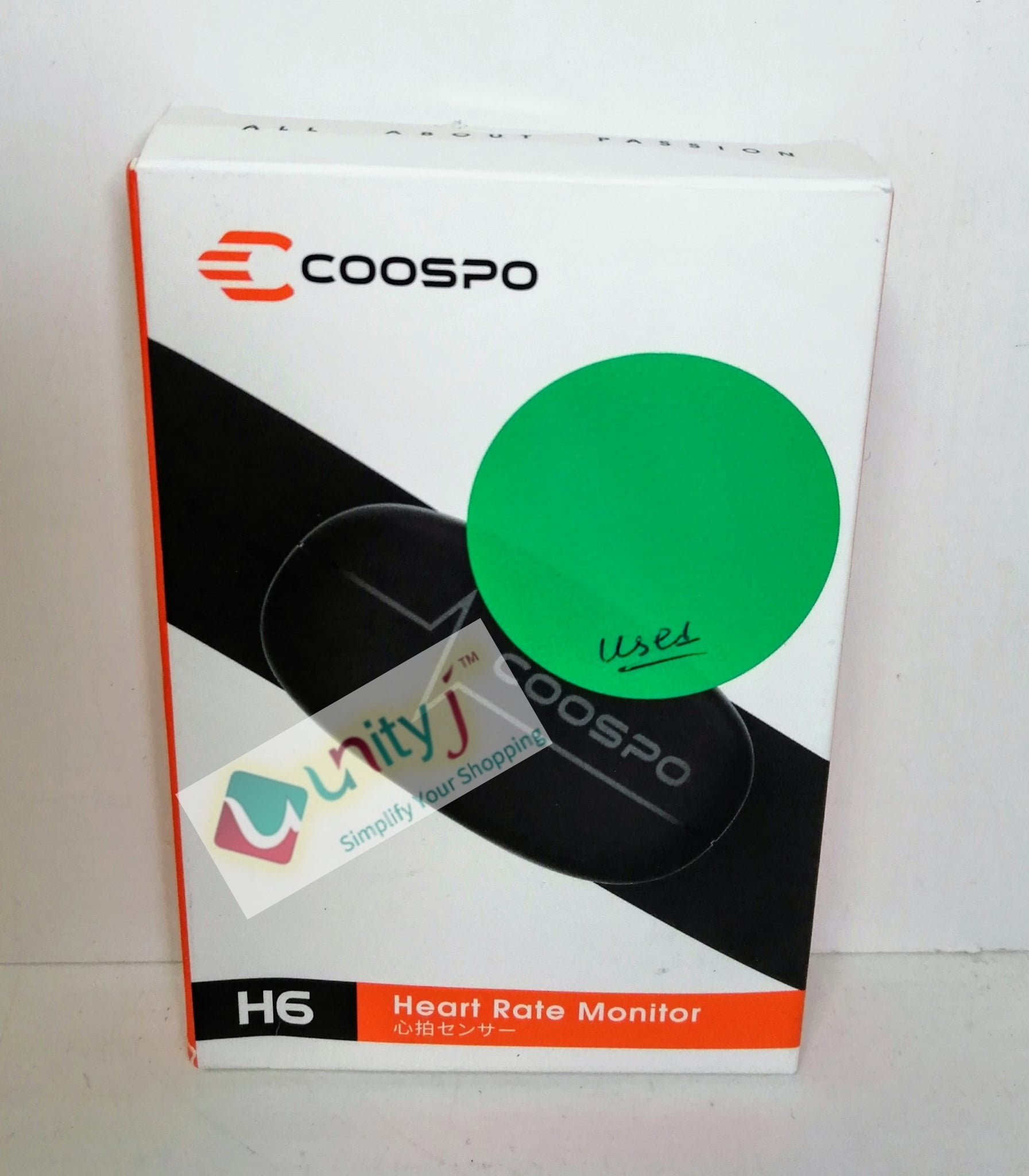 Unityj Uk Health Used COOSPO Heart Rate Monitor Chest Strap H6 611 Unityj Uk Health Used COOSPO Heart Rate Monitor Chest Strap H6 611