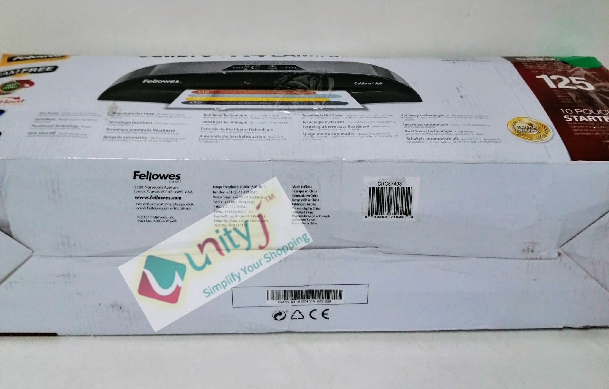Unityj Uk Office Fellowes Calibre A4 Laminator 1 632 Unityj Uk Office Fellowes Calibre A4 Laminator 1 632