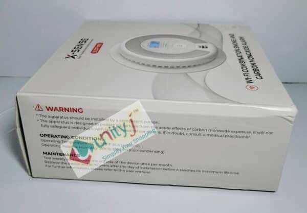 Unityj Uk Appliances X Sense Wi Fi Combination Smoke Alarm, SC07 WX, 1 Pack 3 921