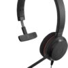 Jabra Evolve 20 UC Mono USB Headset – Noise-Cancelling Mic, Inline Controls, Plug & Play, Comfortable Foam Cushion – for Office, Call Centres, Remote Work, VoIP, UC Platforms