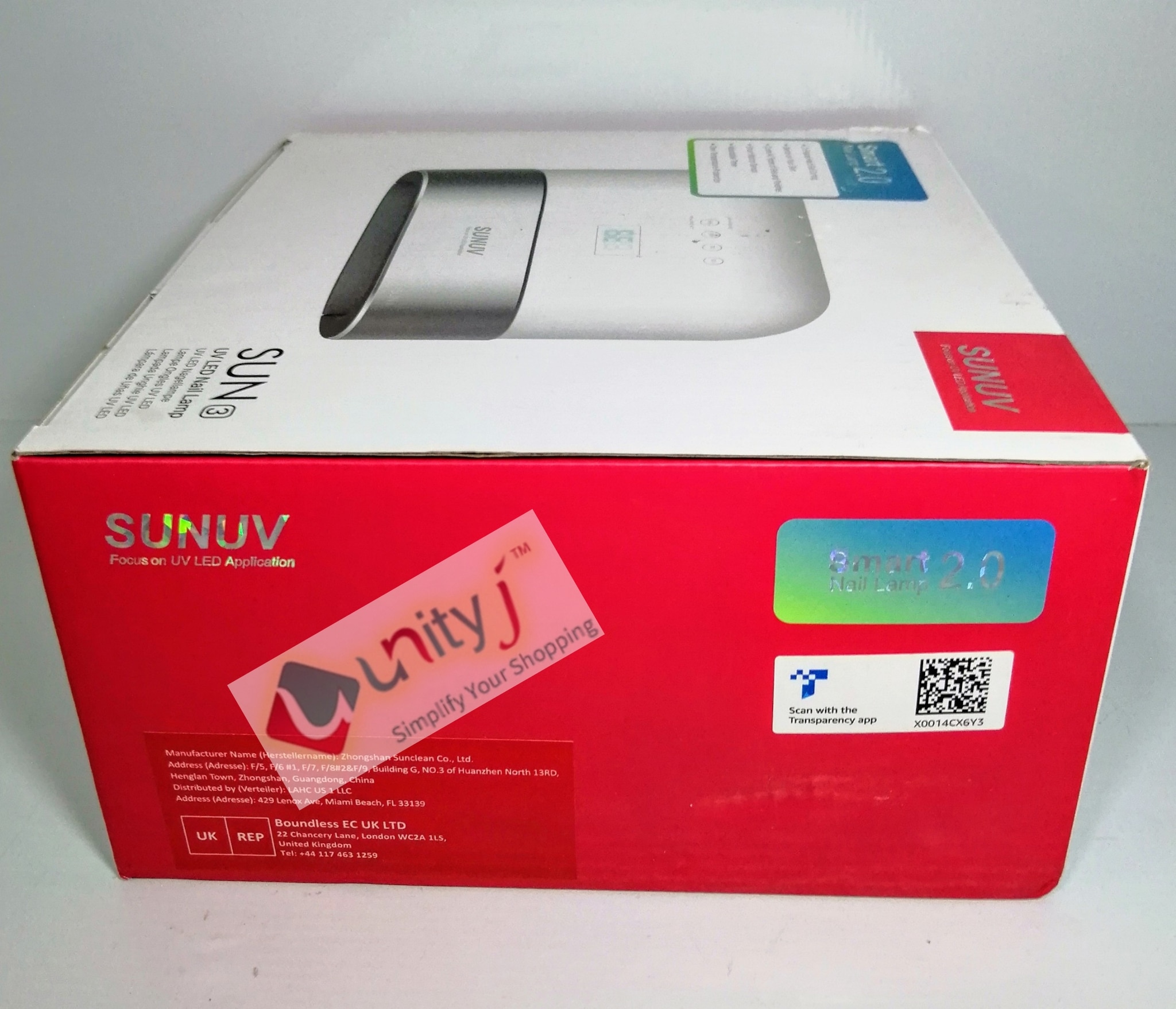 Unityj Uk Beauty SUNUV LED Nail Lamp 48W SUN3 2 860 Unityj Uk Beauty SUNUV LED Nail Lamp 48W SUN3 2 860