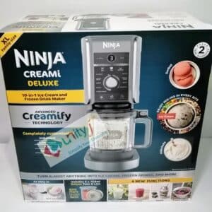 Unityj Uk Kitchen Appliances Ninja CREAMi Deluxe Ice Cream Maker NC501UK 2105