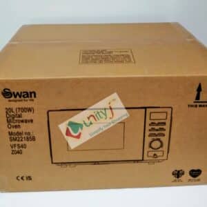 Unityj Uk Kitchen Appliances Swan Digital Microwave 20L 700W – Black 2112