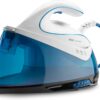 Ufesa Steam Station Iron, Aqua Steam 2400W – Steam Generator Iron with 6 Bar Pressure, Ceramic Plate, 320g Boost, 1.5L Removable Tank for Vertical & Horizontal Ironing in Home Laundry & Garment Care