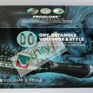 Unityj Uk Beauty REVAMP Volume & Style Hot Brush Styler 4 In 1 Blow Dry 883
