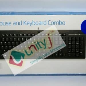 Unityj Uk Computers HP 225 Wired Mouse And Keyboard Combo 2171