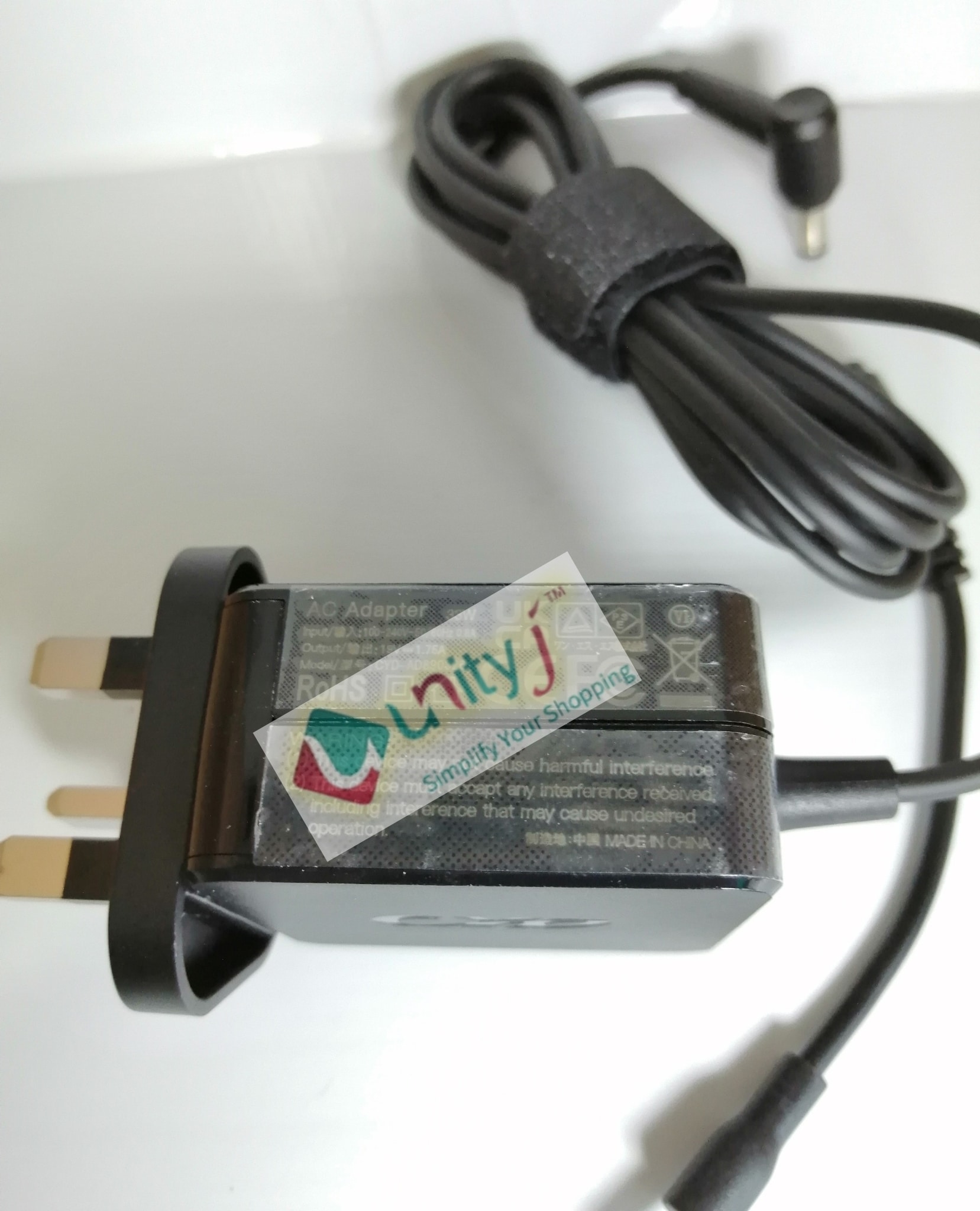 Unityj Uk Computers CYD 33W 19V 1.75A Plug Size5.5x2.5mm 1 2203 Unityj Uk Computers CYD 33W 19V 1.75A Plug Size5.5x2.5mm 1 2203
