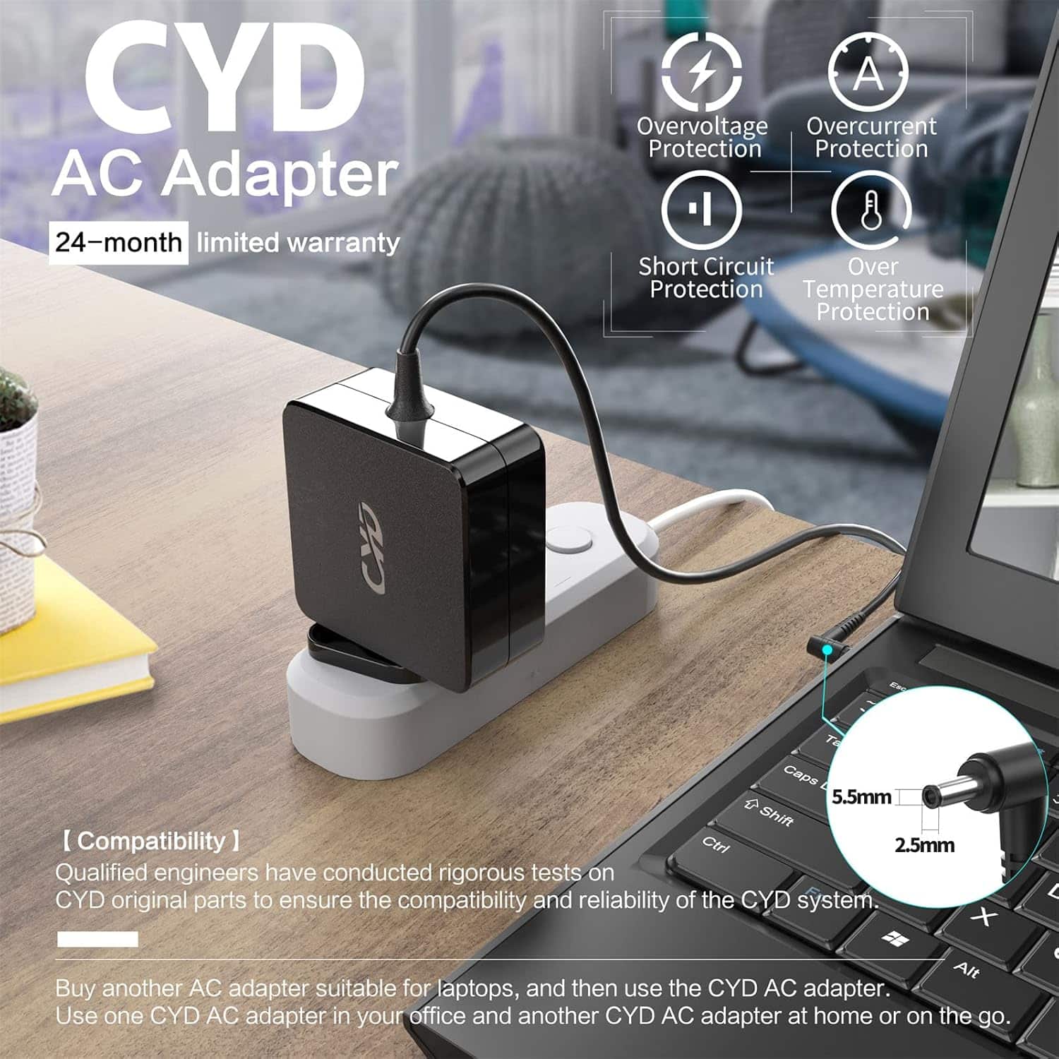Unityj Uk Computers CYD Laptop Charger 2 2210 Unityj Uk Computers CYD Laptop Charger 2 2210