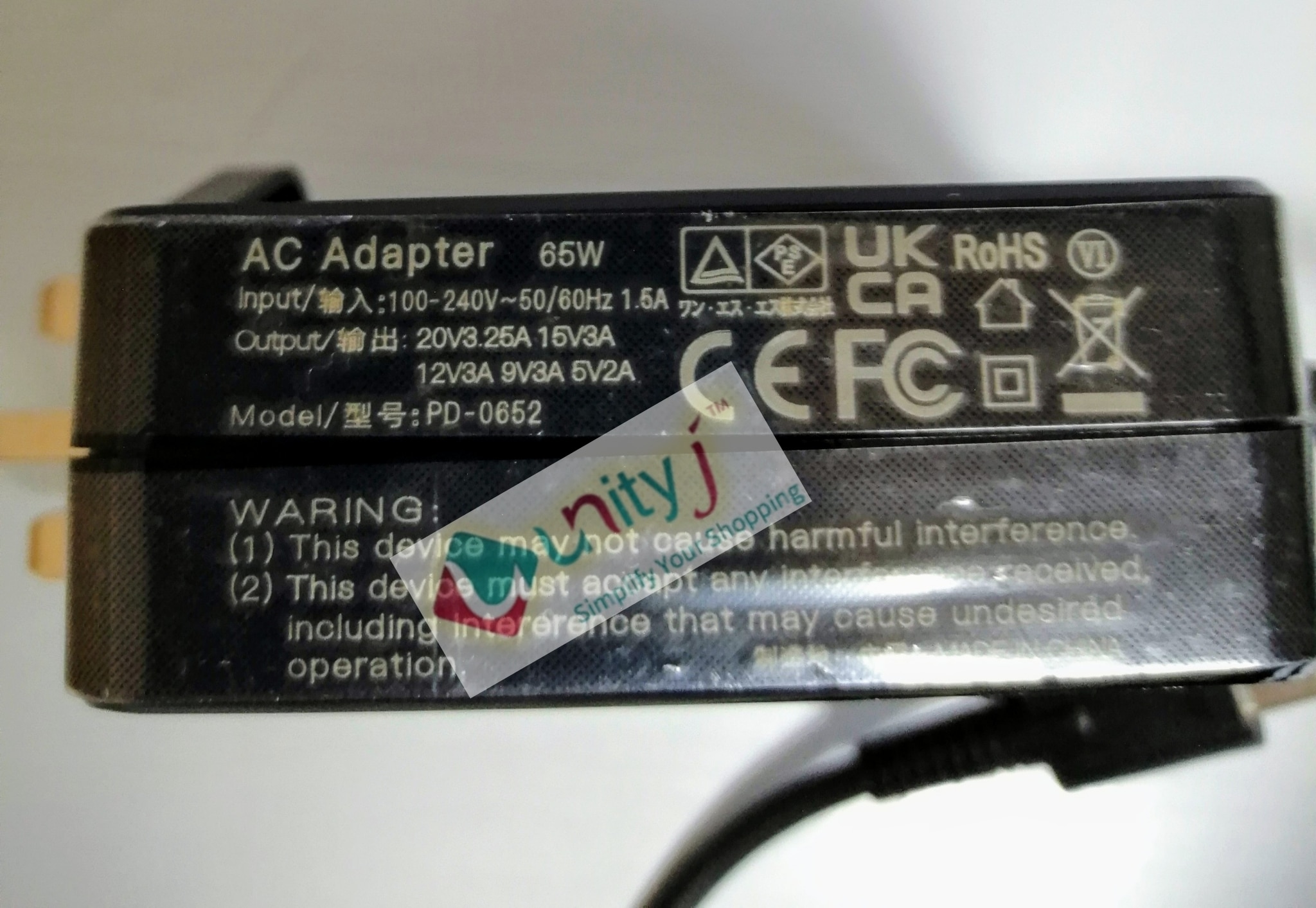 Unityj Uk Computers Chromebook Charger Type C, CYD 65w 4 2226 Unityj Uk Computers Chromebook Charger Type C, CYD 65w 4 2226