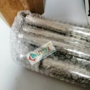 Unityj Uk Household MEQATS Curtain Pole With Round Finials, 76 To 221 Cm Silver 2 729