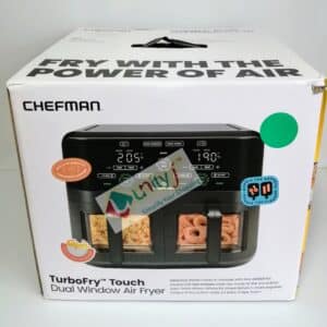 Unityj Uk Kitchen Appliances CHEFMAN 5.6L Dual Air Fryer Oven 2154 Unityj Uk Kitchen Appliances CHEFMAN 5.6L Dual Air Fryer Oven 2154